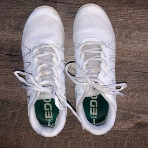 WHITE VARSITY CHEER SHOES!!